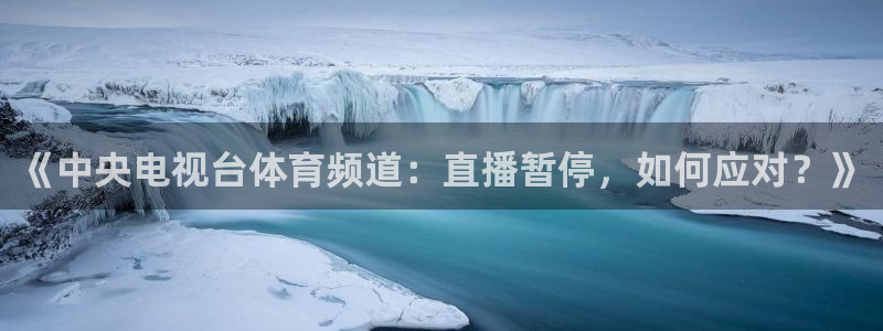 足球直播球神：《中央电视台体育频道：直播暂停，如何应对？》